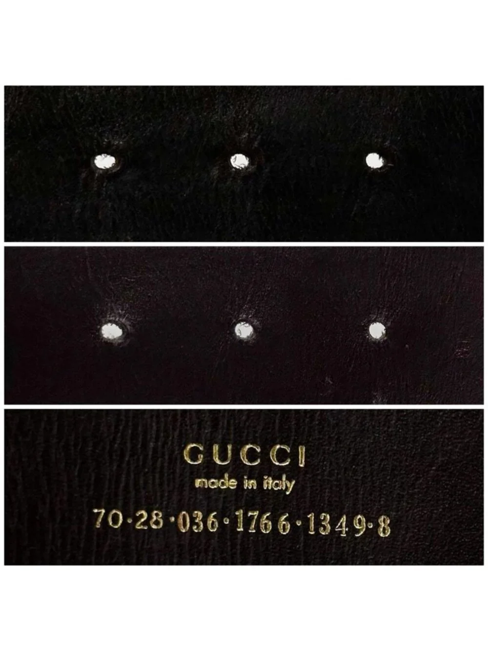 Gucci Tom FordEra Belt Gold
